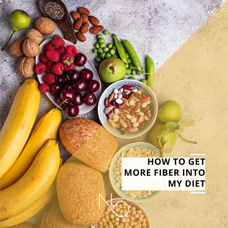 How to get more fiber into my diet